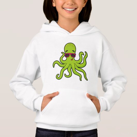 Octopus met zonnebril (Voorkant)