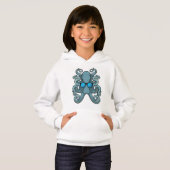 Octopus met zonnebril (Voorkant volledig)