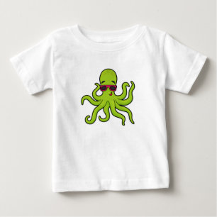 Octopus met zonnebril