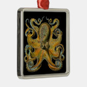Octopus Metalen Ornament (Rechts)