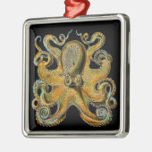 Octopus Metalen Ornament (Links)