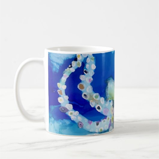 Octopus Mok Ontworpen door Inky _Art (Links)