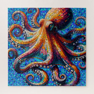 Octopus Mosaic Odyssey Legpuzzel