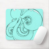 Octopus Mousepad Muismat (Met muis)