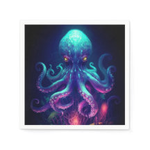 Octopus Mythische nautische onder het Zee Creature