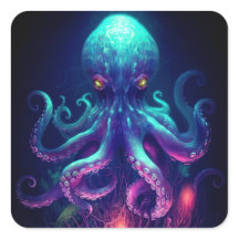 Octopus Mythische nautische onder het Zee Creature