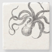 octopus Nautical Decor Table Decorting Stenen Onderzetter (Voorkant)