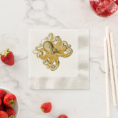 Octopus nautical napkins Lighthouse Route™ Servet (Insitu)