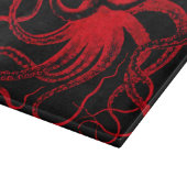 Octopus Nautical Steampunk Kraken Monster Snijplank (Hoek)