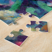 Octopus Nautisch Strand Kust gepersonaliseerd Legpuzzel (Zijkant)