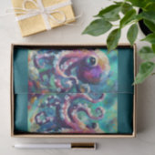 Octopus Nautisch Strand Kustontkoppeling Tissuepapier (Geschenk)