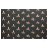 Octopus nautisch zwart stof (Fat Quarter)