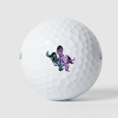 Octopus neon golfballen (Voorkant)