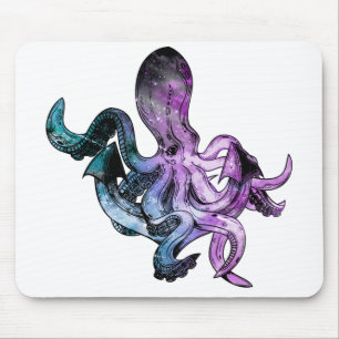 Octopus neon muismat