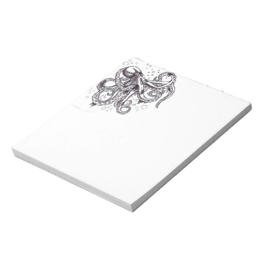 Octopus notitieblok (Linkerzijde)