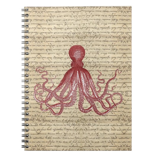  octopus notitieboek (Voorkant)