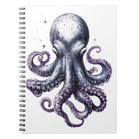 Octopus Notitieboek voor Oceaanleven (Voorkant)