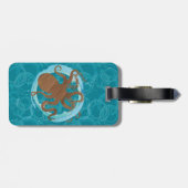 Octopus Oasis Bagage Label (Achterkant horizontaal)