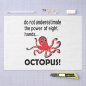 Octopus Oceaan Zee Grappige Octopus Tissue Papier (Craft)