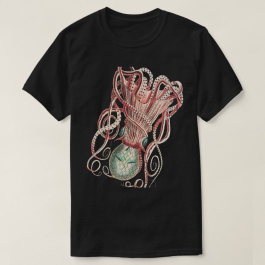Octopus Ocean Squid Women Mannen Youth Underwater T-shirt (Design voorkant)