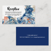 Octopus oceanische wezens blauw oranje zee