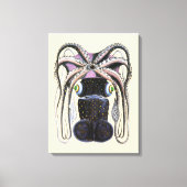 Octopus of Reuzenpijlinktvis, Dier uit de Oude Wer Canvas Afdruk (Voorkant)