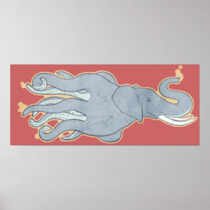 octopus olifant poster