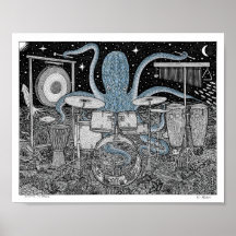 Octopus on Drums
