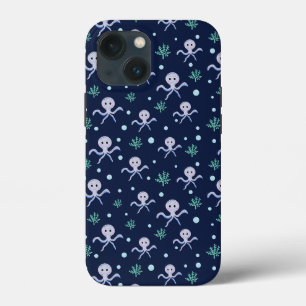 Octopus onder de zee kinderpatroon Case-Mate iPhone case
