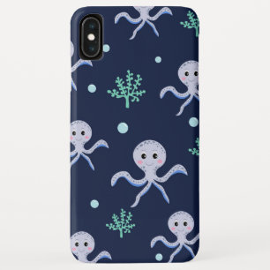 Octopus onder de zee kinderpatroon Case-Mate iPhone case