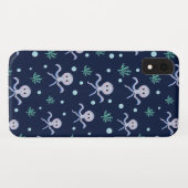 Octopus onder de zee kinderpatroon Case-Mate iPhone case (Achterkant (horizontaal))