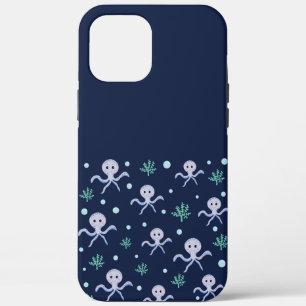 Octopus onder de zee kinderpatroon Case-Mate iPhone case