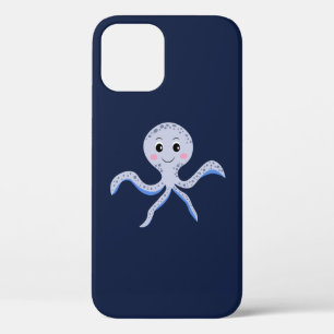 Octopus onder de zee kinderpatroon Case-Mate iPhone case