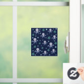 Octopus onder de zee kinderpatroon raamsticker (Huis)