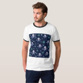 Octopus onder de zee kinderpatroon t-shirt (Voorkant volledig)