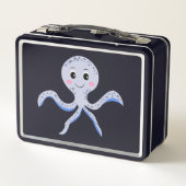 Octopus onder het zee kinder patroon (Achterkant)