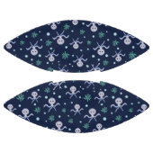 Octopus onder het zee kinder patroon american football (Panelen)