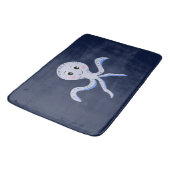 Octopus onder het zee kinder patroon badmat (Gekanteld)