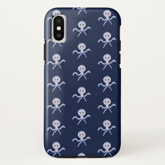 Octopus onder het zee kinder patroon Case-Mate iPhone case (Achterkant)