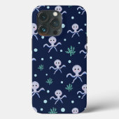 Octopus onder het zee kinder patroon Case-Mate iPhone case (Achterkant)