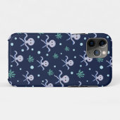 Octopus onder het zee kinder patroon Case-Mate iPhone case (Achterkant (horizontaal))