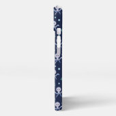 Octopus onder het zee kinder patroon iPhone hoesje (Linkerkant)