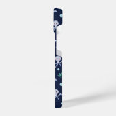 Octopus onder het zee kinder patroon iPhone hoesje (Linkerkant)