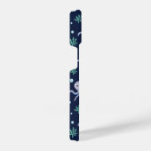 Octopus onder het zee kinder patroon iPhone hoesje (Rechterkant)