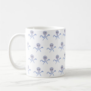 Octopus onder het zee kinder patroon koffiemok