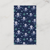 Octopus onder het zee kinder patroon kortingskaartje (Voorkant)