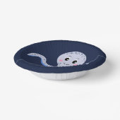 Octopus onder het zee kinder patroon papieren kommen (Gebogen)