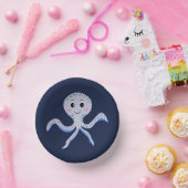 Octopus onder het zee kinder patroon papieren kommen (Feest)