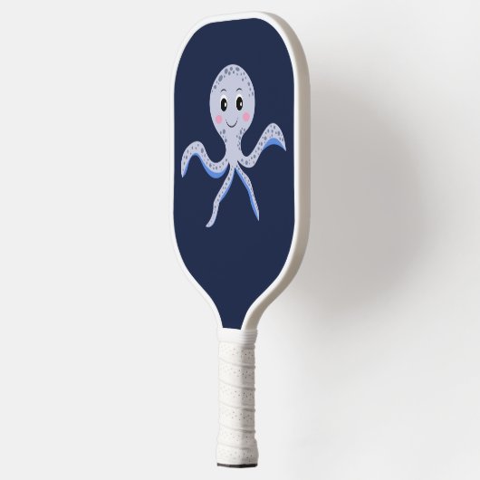Octopus onder het zee kinder patroon pickleball paddle (Links)