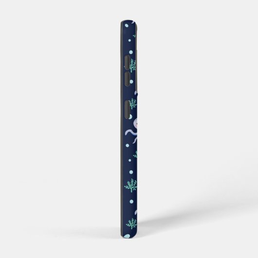 Octopus onder het zee kinder patroon samsung galaxy hoesje (Rechterkant)